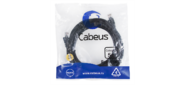 Cabeus PC-UTP-RJ45-Cat.5e-5m-BK-LSZH Патч-корд U / UTP,  категория 5е,  2xRJ45 / 8p8c,  неэкранированный,  черный,  LSZH,  5м