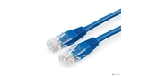 Cablexpert Патч-корд медный UTP PP10-10M / B кат.5, 10м, литой, многожильный (синий)