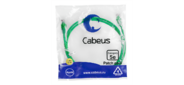 Cabeus PC-UTP-RJ45-Cat.5e-1.5m-GN Патч-корд U / UTP, категория 5е, 2xRJ45 / 8p8c, неэкранированный, зеленый, PVC, 1.5м
