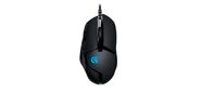 Мышь игровая Logitech G402 Hyperion Fury черная,  лазерная,  4000dpi,  USB,  2м,  8 кнопок,  подсветка,  под правую руку