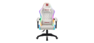 Игровое кресло Energy Белый, RGB, класс 4, PU DEFENDER