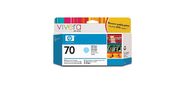 HP Картридж струйный 70 Light Cyan для DJ Z2100 / Z3100
