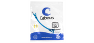 Патч-корд Cabeus PC-UTP-RJ45-Cat.5e-0.15m-BL Патч-корд U / UTP,  категория 5е,  2xRJ45 / 8p8c,  неэкранированный,  синий,  PVC,  0.15м