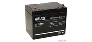 Батарея DELTA серия DT,  DT 1275,  напряжение 12В,  емкость 75Ач  (разряд 20 часов),   макс. ток разряда  (5 сек.) 870А,  макс. ток заряда 22.5А,  свинцово-кислотная типа AGM,  клеммы под болт М6,  ДxШxВ 260х168х211мм.,  вес 21.5кг.,  срок службы 7-10 лет. /  Battery DELTA series DT,  DT 1275,  voltage 12V,  capacity 75Ah  (discharge 20 hours),  max. discharge current  (5 sec.) 870A,  max. charge current 22.5A,  lead-acid AGM type,  M6 bolt terminals,  LxWxH 260x168x211mm.,  weight 21.5kg.,  service life 7-10 years.