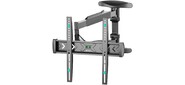 Кронштейн ONKRON /  40-75" макс 400*400  наклон -5° / +8° поворот 180? Макс нагрузка 35кг от стены: 65-707мм,  черный