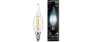 GAUSS 104801205 Светодиодная лампа LED Filament Свеча на ветру E14 5W 450lm 4100K 1 / 10 / 50