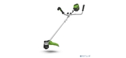 Триммер аккумуляторный GreenWorks GD60BCBk4, 60V, 40 см, бесщеточный с велосипедной ручкой, с 1хАКБ 4Ач и ЗУ (2108407UB)