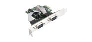 Exegate EX283706RUS Контроллер EXE-307 PCI-E,  2*COM port  (OEM)