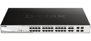 Коммутатор D-Link DGS-1210-28MP 24G 4SFP управляемый