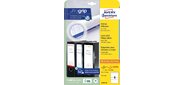 Этикетки Avery Zweckform L4761-25 A4 61x192мм 4шт на листе / 80г / м2 / 25л. / белый самоклей. универсальная