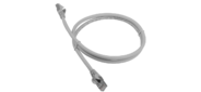 Патч-корд LANMASTER LSZH FTP кат.6A,  1.5 м,  серый