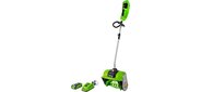Greenworks Снегоуборщик аккумуляторный GD40SSK2,  {40V,  30 см,  бесщеточный,  с 1хАКБ 2 А.ч и ЗУ} [2600807UA]