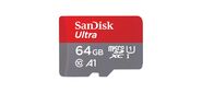 Флеш карта microSD 64GB SanDisk microSDXC Class 10 Ultra UHS-I A1 140MB / s