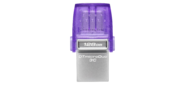 Kingston DTDUO3CG3 / 128GB 128Gb DataTraveler microDuo 3C USB3.0 фиолетовый