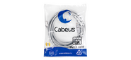 Cabeus PC-SSTP-RJ45-Cat.6a-5m-LSZH Патч-корд S / FTP,  категория 6а  (10G),  2xRJ45 / 8p8c,  экранированный,  серый,  LSZH,  5м