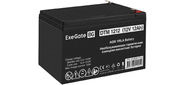 Exegate EX282967RUS Exegate EX282967RUS Аккумуляторная батарея ExeGate DTM 1212  (12V 12Ah 1251W),  клеммы F2