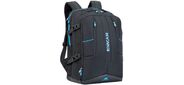 Рюкзак для ноутбука 17.3" Riva 7860 черный полиэстер