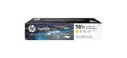 HP 981Y Yellow Original PageWide Crtg