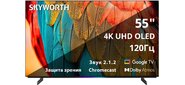 Телевизор OLED Skyworth 55" 55SXF9800 BM Series Frameless черный / черный 4K Ultra HD 120Hz DVB-T DVB-T2 DVB-C DVB-S DVB-S2 USB WiFi Smart TV