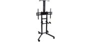 Подставка для телевизора Arm Media PT-STAND-8 черный 32"-80" макс.50кг напольный фиксированный
