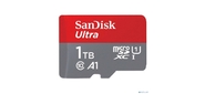 Флеш карта microSD 1TB SanDisk microSDXC Class 10 Ultra (SD адаптер) UHS-I A1 140MB / s