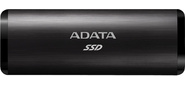 Твердотельный диск 512GB A-DATA SE760,  External,  USB 3.2 Type-C,  [R / W -1000 / - MB / s] 3D-NAND,  черный