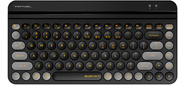 Клавиатура A4Tech Fstyler FBK30 черный / серый USB беспроводная BT / Radio slim Multimedia  (FBK30 BLACKCURRANT)