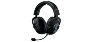 Наушники с микрофоном Logitech Pro X Wireless Lightspeed черный мониторные BT оголовье (981-000907)