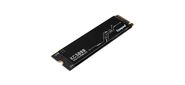 Kingston SKC3000S / 1024G SSD KC3000,  1024GB,  M.2 (22x80mm),  NVMe,  PCIe 4.0 x4,  3D TLC,  R / W 7000 / 6000MB / s,  IOPs 900 000 / 1 000 000,  DRAM buffer 1024MB,  TBW 800,  DWPD 0.71,  with Heat Spreader
