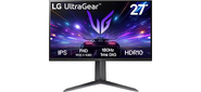 Монитор LG 27" UltraGear 27GS65F-B черный IPS LED 16:9 HDMI матовая HAS 400cd 178гр / 178гр 1920x1080 180Hz FreeSync DP FHD 7.2кг