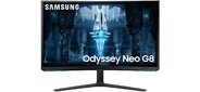 Монитор Samsung 32" Odyssey Neo G8 S32BG850NMXUE белый VA LED 1ms 16:9 HDMI полуматовая HAS Piv 350cd 178гр / 178гр 3840x2160 240Hz DP 4K USB 8.9кг
