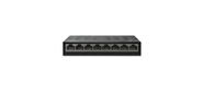 8 ports Giga Unmanaged switch,  8 10 / 100 / 1000Mbps RJ-45 ports,  plastic shell,  desktop and wall mountable
