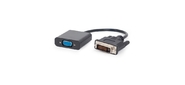 Cablexpert Переходник DVI-D-VGA Digital ,  25M / 15F,  длина кабеля 0, 2м,  черный,  пакет  (A-DVID-VGAF-01)