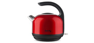 Чайник электрический Domfy DSC-EK506 1.7л. 2200Вт красный / черный  (корпус: нержавеющая сталь)