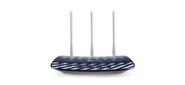 TP-Link Archer C20 AC750 Wireless Dual Band Router,  433 at 5 GHz +300 Mbps at 2.4 GHz,  802.11ac / a / b / g / n,  1 port WAN 10 / 100 Mbps + 4 ports LAN 10 / 100 Mbps,  3 fixed antennas