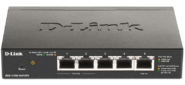 D-Link DGS-1100-05PDV2 / A1A,  L2 Smart Switch with 4 10 / 100 / 1000Base-T ports and 1 10 / 100 / 1000Base-T PD port (2 PoE ports 802.3af  (15, 4 W),  PoE Budget 18W from 802.3at  /  8W from 802.3af).2K Mac address, 
