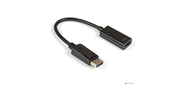 Exegate EX284921RUS Кабель-переходник DisplayPort-HDMI ExeGate EX-DPM-HDMIF-0.15  (20M / 19F,  0, 15м)
