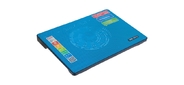 STM Laptop Cooling IP5 Blue 15, 6",  1x (160x160),  2xUSB,  4 LED backlight,  Black plastic+metal mech
