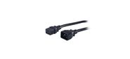 Hyperline PWC-IEC19-IEC20-1.8-BK Кабель питания IEC 320 C19 - IEC 320 C20 (3x1.5), 16A, прямая вилка, 1.8 м