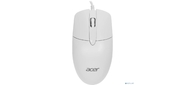 Мышь Acer OMW300 белый оптическая  (1200dpi) USB  (3but)