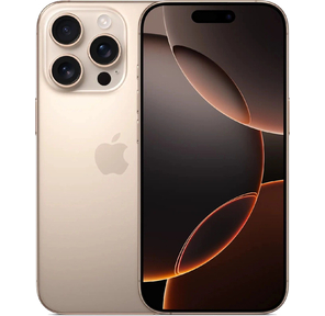 Смартфон Apple A3294 iPhone 16 Pro 128Gb бежевый титан моноблок 3G 4G 2Sim 6.3" 1206x2622 iOS 18 48Mpix 802.11 a / b / g / n / ac / ax / be NFC GPS Protect