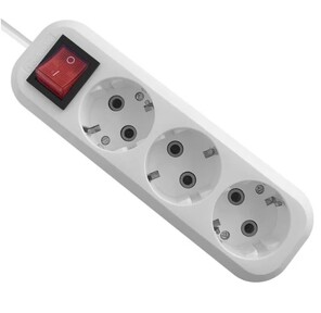 Defender Удлинитель L330 16 А,  7 м  [99361] выключатель,  с заземлением