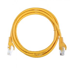 Патч-корд ACD-LPU5E-15Y [ACD-LPU5E-15Y] Cat5e UTP 24AWG 4Pair,  7 / 0.18мм CCA Желтый, 1.5м,   (741470)