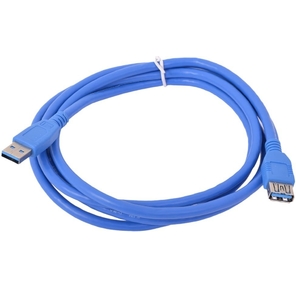 Bion Кабель удлинительный USB 3.0 AM / AF,  1.8m,  позолоченные контакты [BXP-CCP-USB3-AMAF-6]