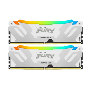 Оперативная память Kingston 32GB 7600MT / s DDR5 CL38 DIMM  (Kit of 2) FURY Renegade RGB White XMP
