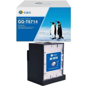 Бункер G&G GG-T6714  (C13T671400 емкость для отработанных чернил) для Epson WorkForce Pro WF-C8190 / C8610 / C8690 / C869R / C878R / C879R Series