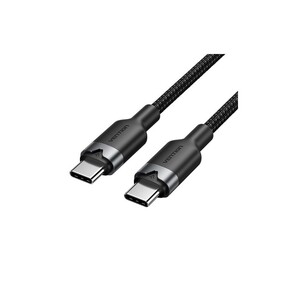 Кабель Vention USB 2.0 CM / CM - 1м. Черный 3А PD60W