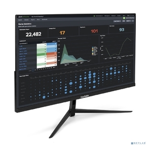 LCD ExeGate 27" EP2707TA {IPS 1920x1080 75Hz 5ms 250cd 1000:1 178 / 178 D-Sub HDMI1.4 DisplayPort AudioOut встроенный БП FreeSync VESA,  регулировка наклона} [EX295529RUS]