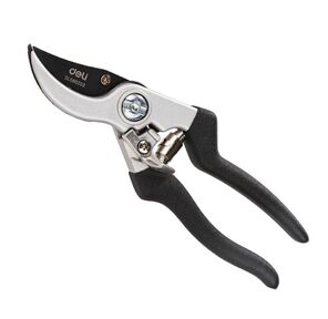 Секатор Deli DL580203 Размер 210 мм. Макс диаметр резки 15 мм. Сталь 55С. Термообработанная поверхность. Тефлоновая ручка из ПВХ.