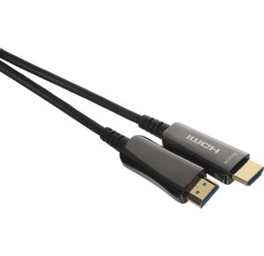 Кабель аудио-видео Digma HDMI 2.0 AOC HDMI  (m) / HDMI  (m) 20м. Позолоченные контакты черный  (BHP AOC 2.0-20)
